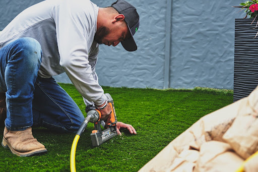 Fresh grass installation for a La Palma residential lawn upgrade